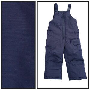 London Fog Toddler Snow Bib Overalls Size 2T Navy Blue Insulated